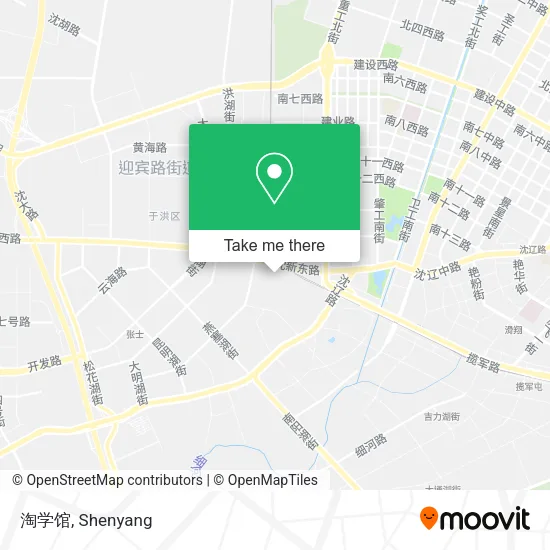 淘学馆 map