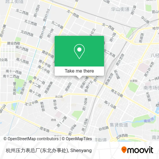 杭州压力表总厂(东北办事处) map