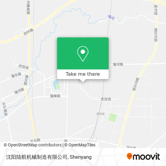 沈阳陆航机械制造有限公司 map