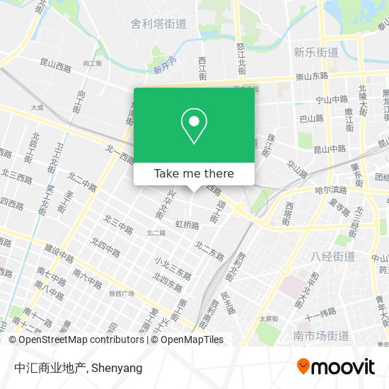 中汇商业地产 map