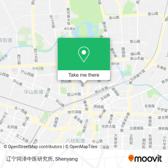 辽宁同泽中医研究所 map