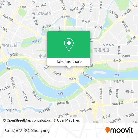 街电(素湘阁) map