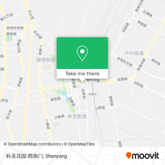 科圣花园-西南门 map