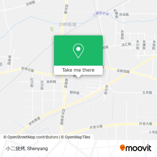 小二烧烤 map