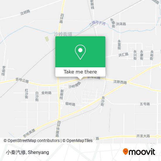 小秦汽修 map