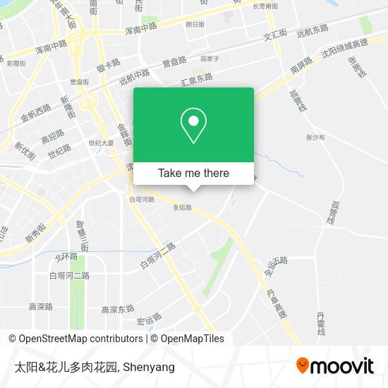太阳&花儿多肉花园 map