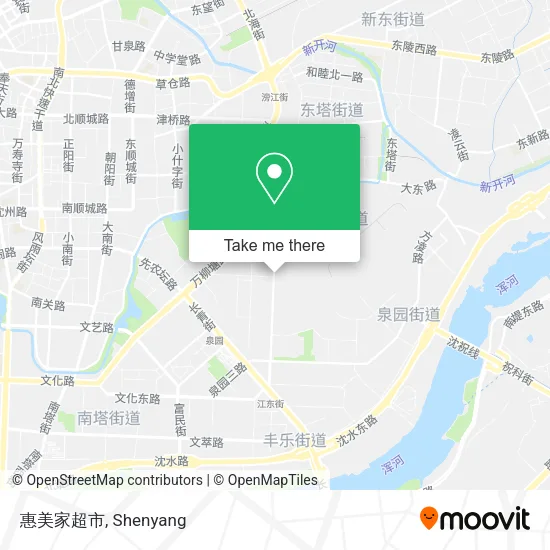 惠美家超市 map