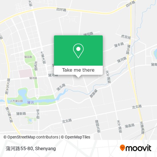 蒲河路55-80 map