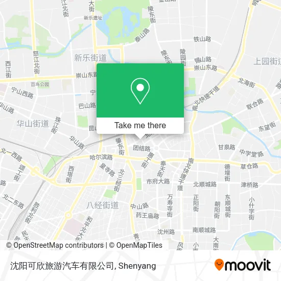 沈阳可欣旅游汽车有限公司 map