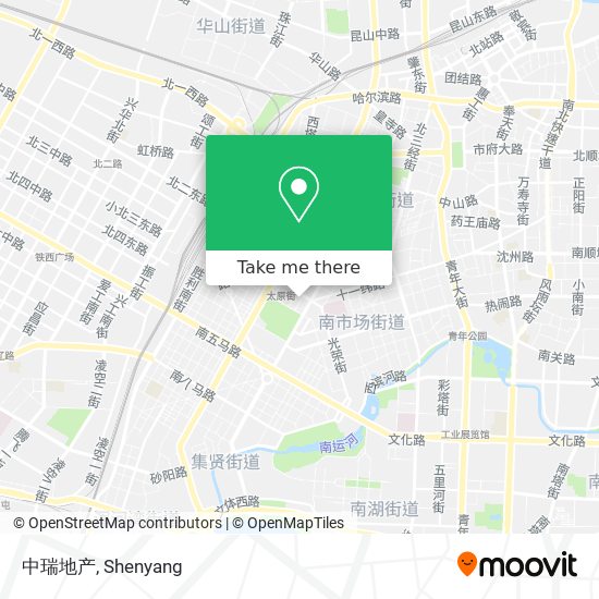 中瑞地产 map