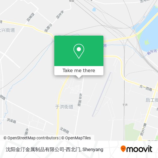 沈阳金汀金属制品有限公司-西北门 map