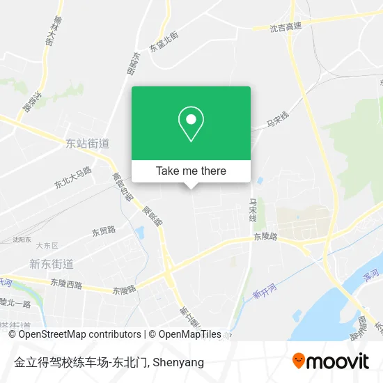 金立得驾校练车场-东北门 map