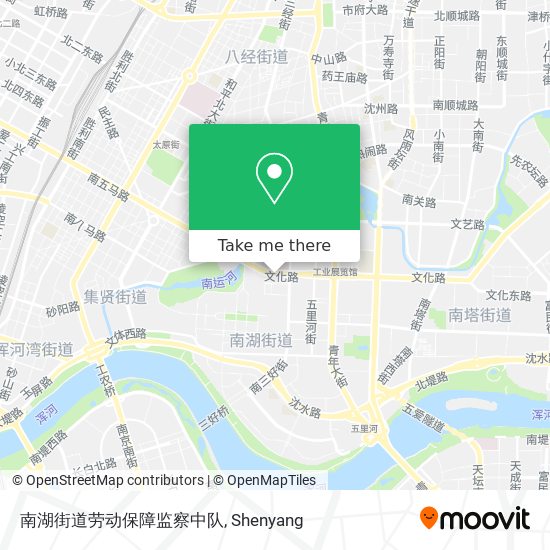 南湖街道劳动保障监察中队 map