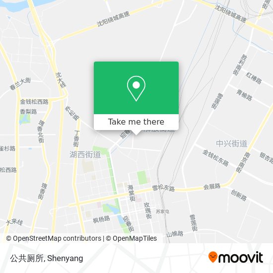公共厕所 map