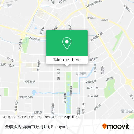 全季酒店(浑南市政府店) map