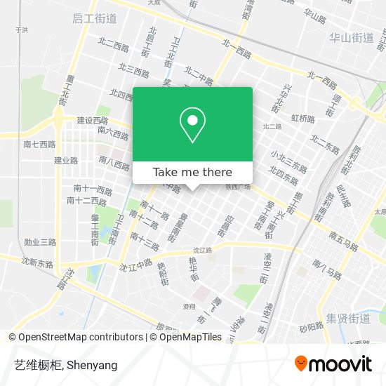 艺维橱柜 map