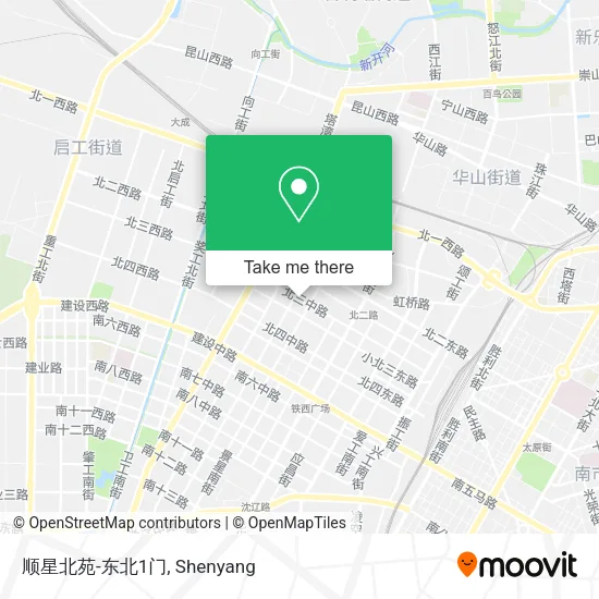 顺星北苑-东北1门 map