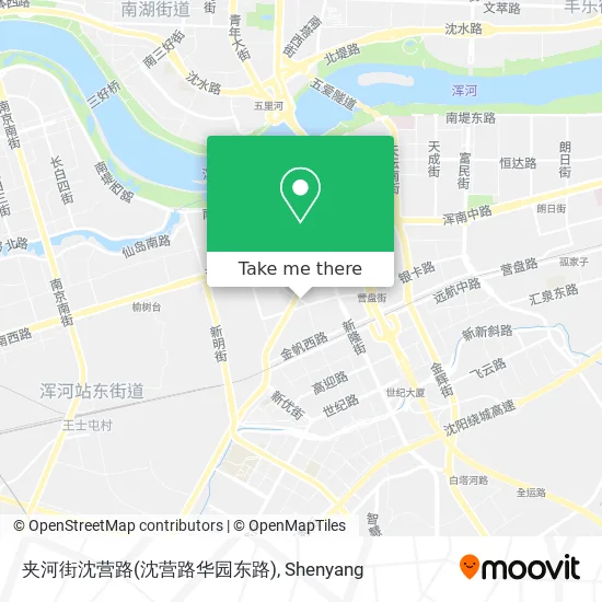 夹河街沈营路(沈营路华园东路) map
