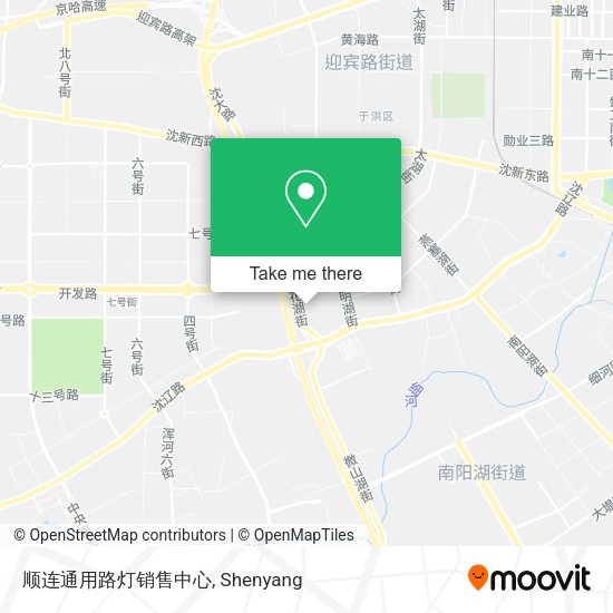 顺连通用路灯销售中心 map