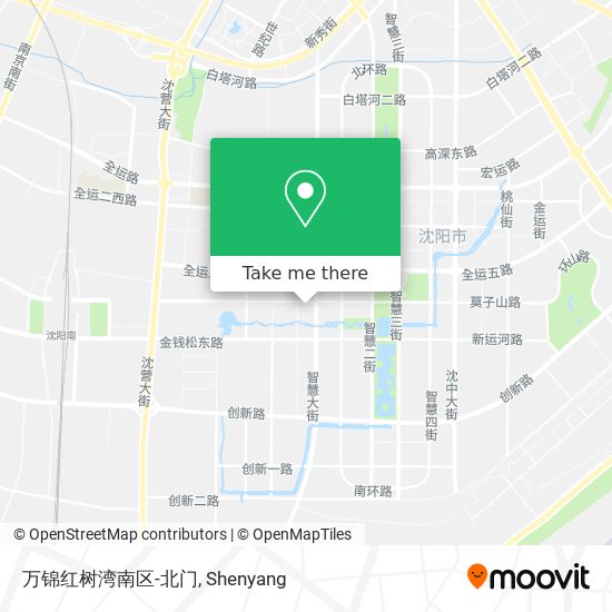 万锦红树湾南区-北门 map