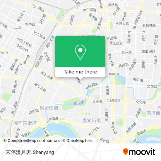 宏伟渔具店 map