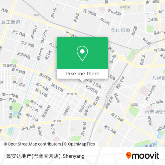 鑫安达地产(巴塞直营店) map