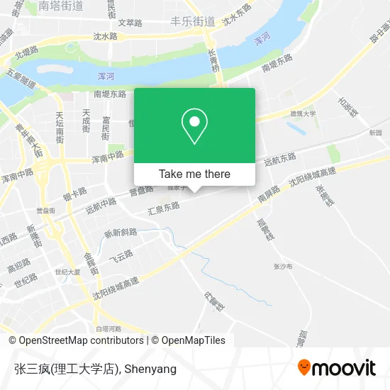 张三疯(理工大学店) map
