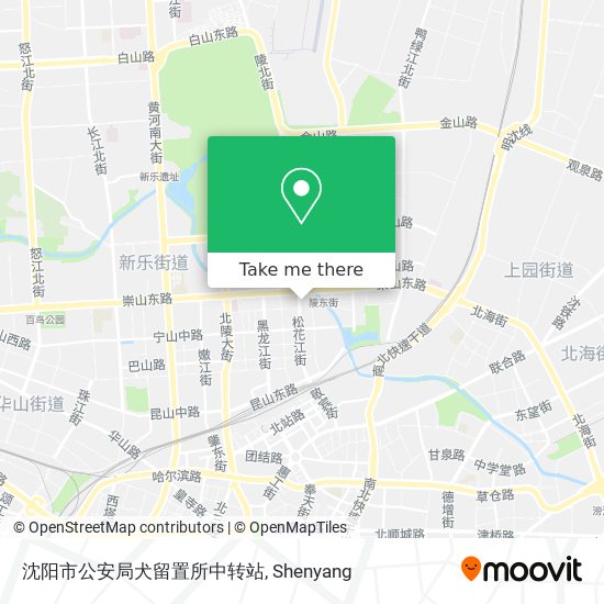 沈阳市公安局犬留置所中转站 map
