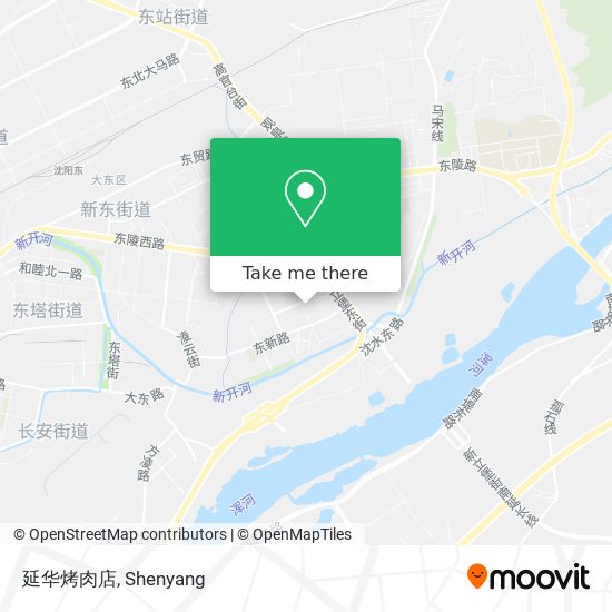 延华烤肉店 map