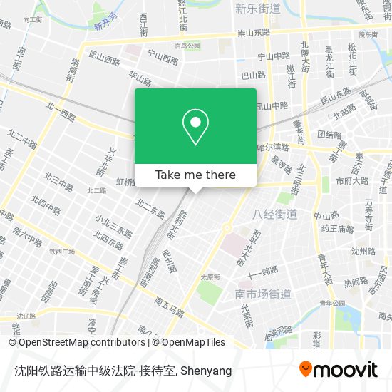 沈阳铁路运输中级法院-接待室 map