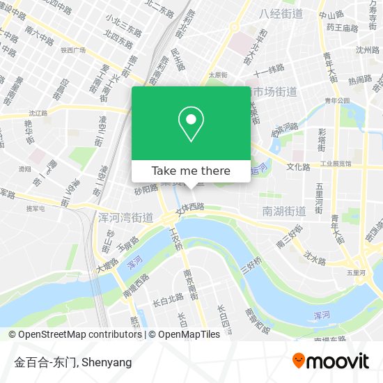金百合-东门 map