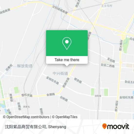 沈阳紫晶商贸有限公司 map