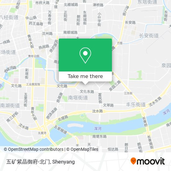 五矿紫晶御府-北门 map