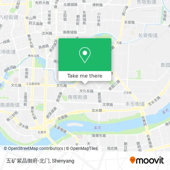五矿紫晶御府-北门 map
