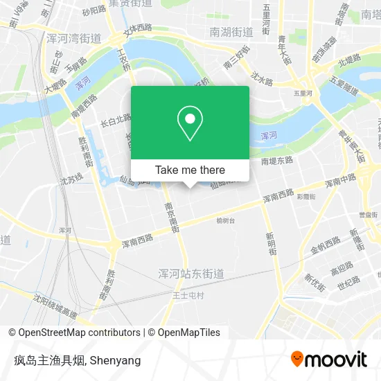 疯岛主渔具烟 map