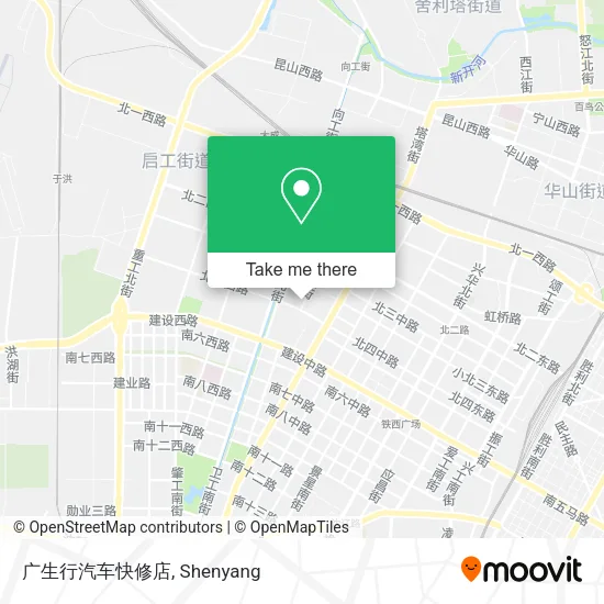 广生行汽车快修店 map