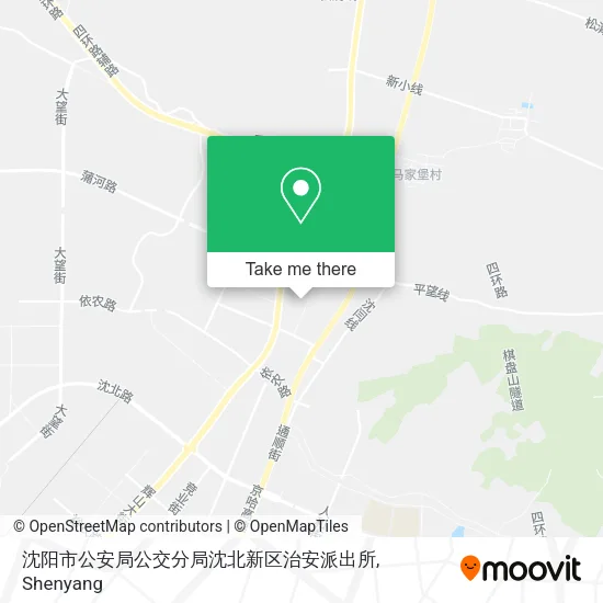 沈阳市公安局公交分局沈北新区治安派出所 map