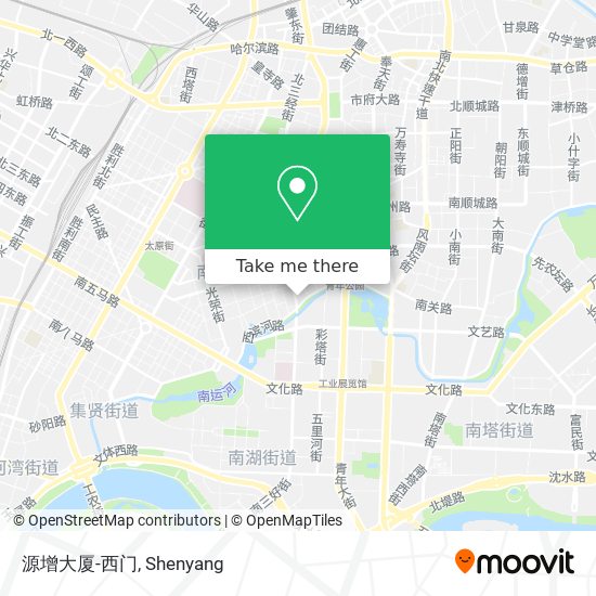 源增大厦-西门 map