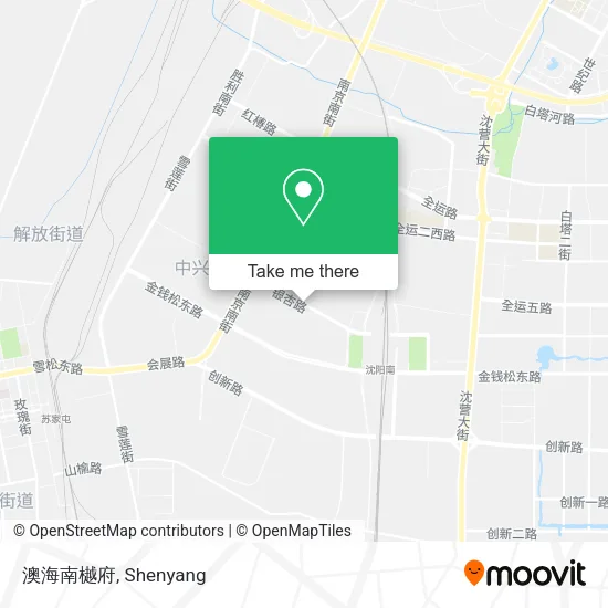 澳海南樾府 map