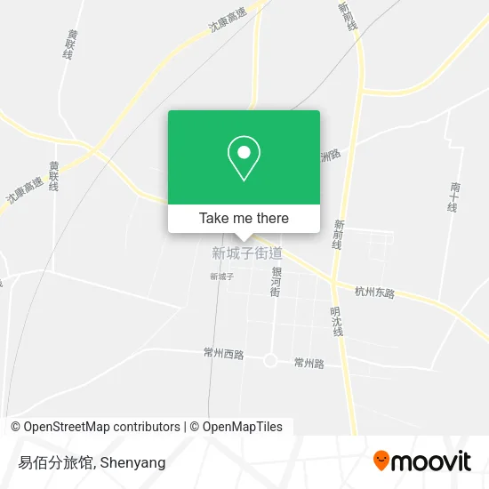 易佰分旅馆 map