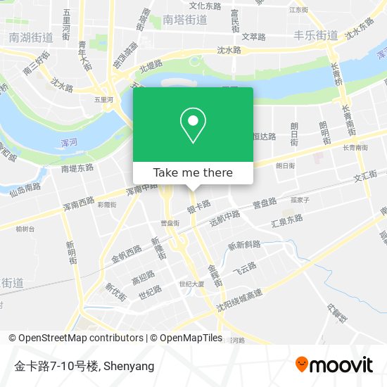 金卡路7-10号楼 map