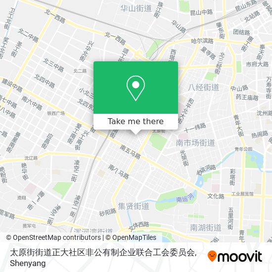 太原街街道正大社区非公有制企业联合工会委员会 map