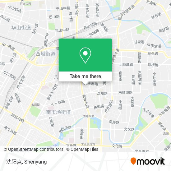 沈阳点 map