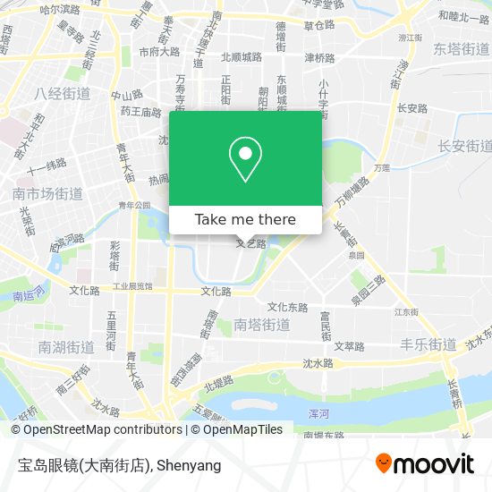 宝岛眼镜(大南街店) map