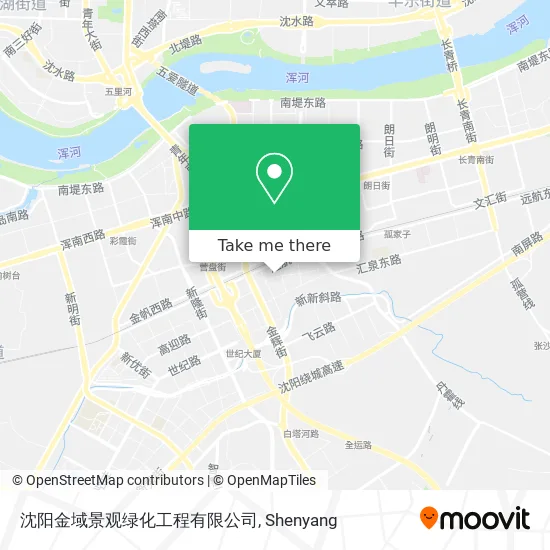 沈阳金域景观绿化工程有限公司 map