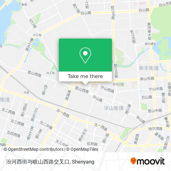汾河西街与岐山西路交叉口 map