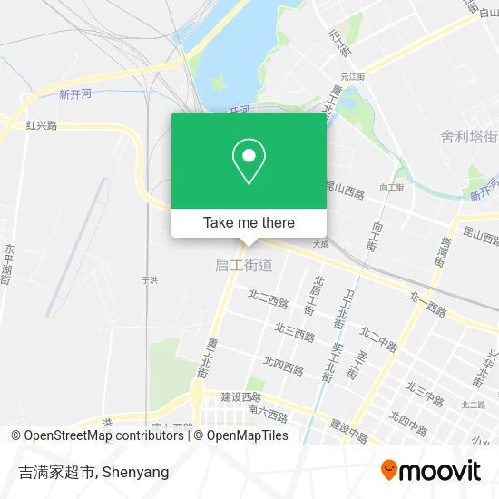 吉满家超市 map
