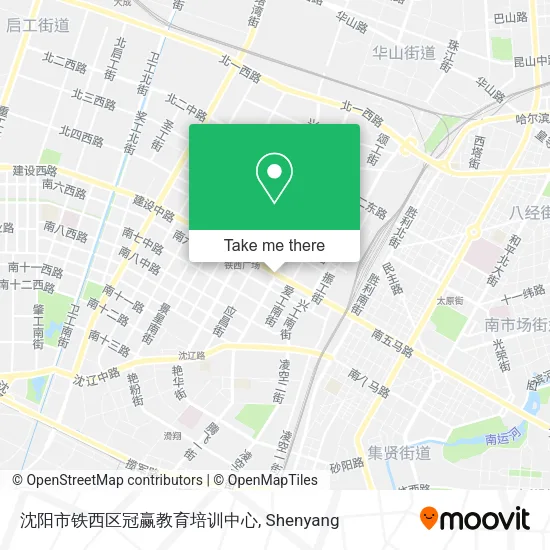 沈阳市铁西区冠赢教育培训中心 map
