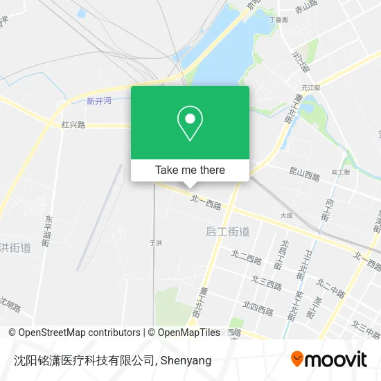 沈阳铭潇医疗科技有限公司 map