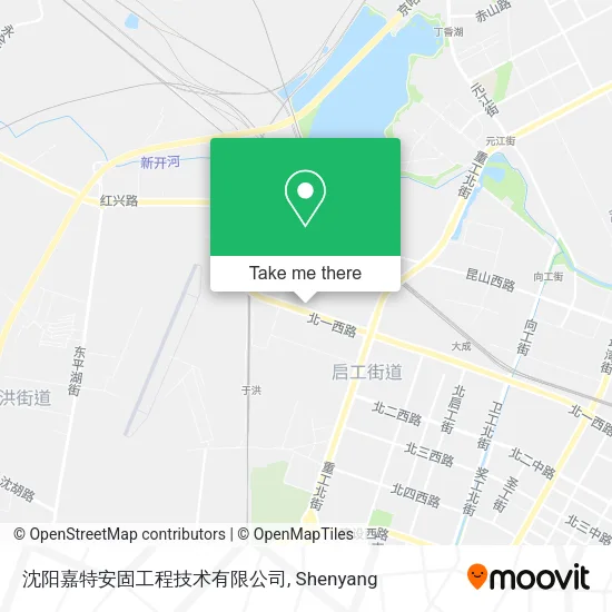 沈阳嘉特安固工程技术有限公司 map